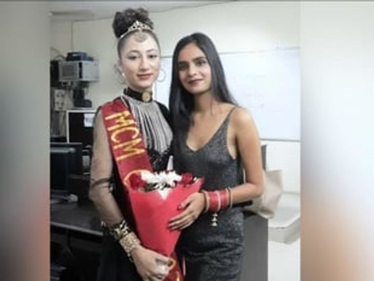 Mehak Sharma became Miss Campus Princess, a competition held in ...