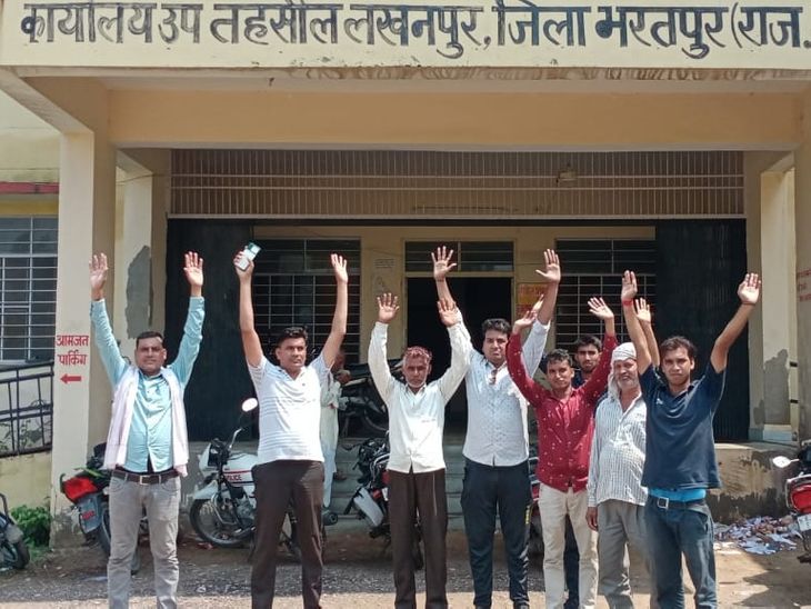 When the personnel of the water supply department were removed, the