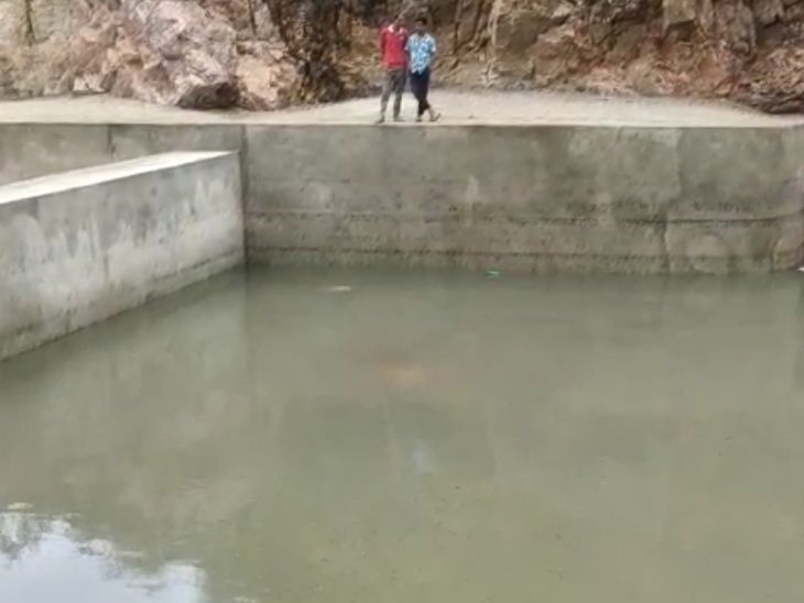 About 20 lakh liters of water came in Samod Anicut