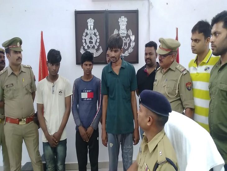 azamgarh police arrested three arrested for rickshaw driver murder case