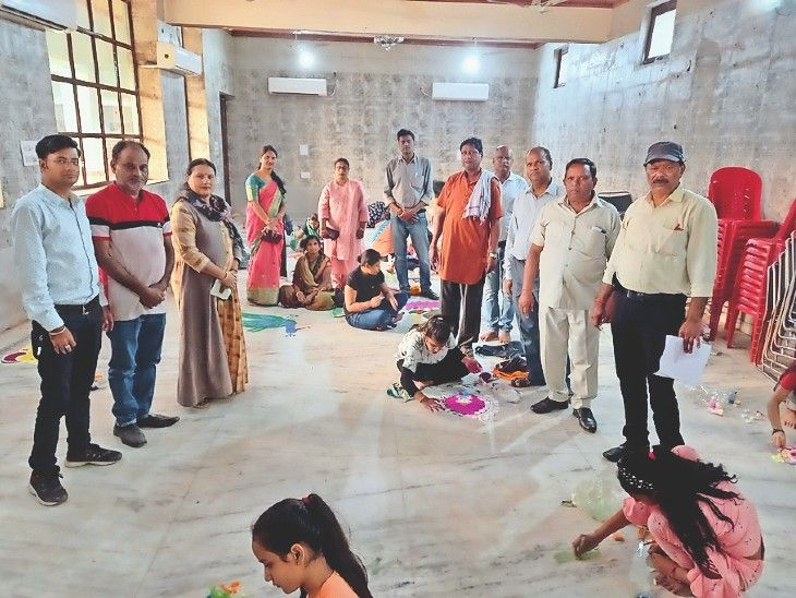 General knowledge, enthusiasm shown in Rangoli and Mehndi competition ...