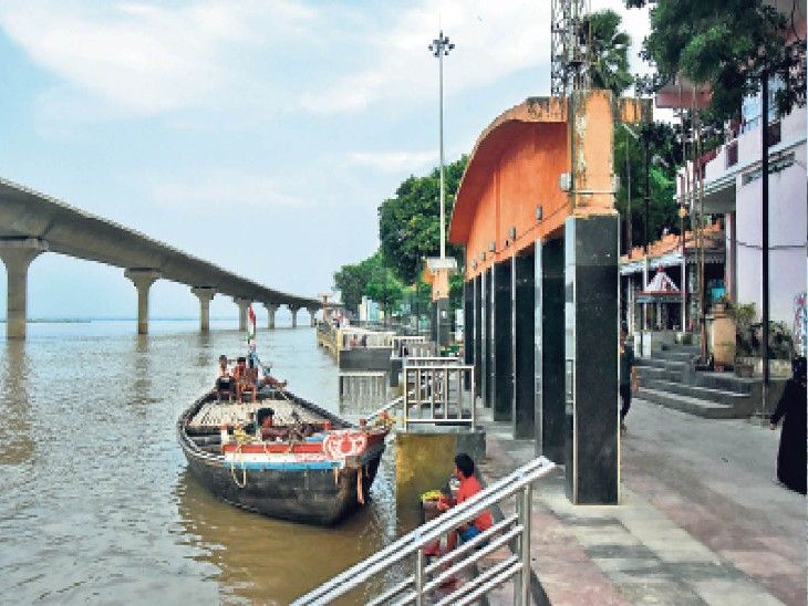 Underpass will be built in water at Krishna Ghat to connect Ganga Path ...