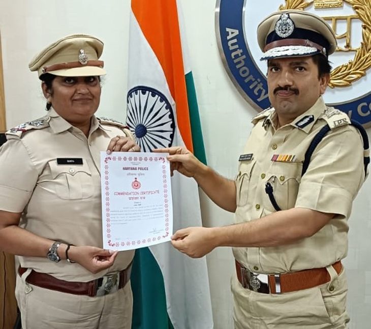 NIT police station of Faridabad is number one in entire Haryana in