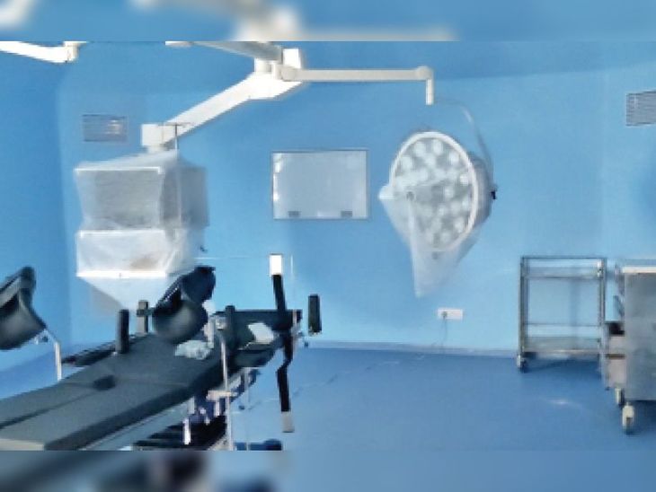 Six modular OTs were made in the District Hospital of Medical College ...