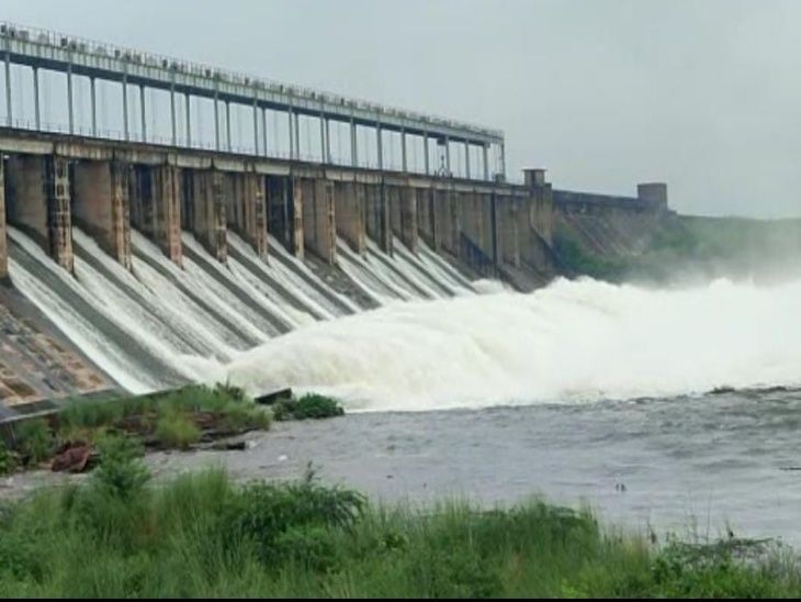 10 gates of Angai Dam opened, water released in Chambal and Parvati ...