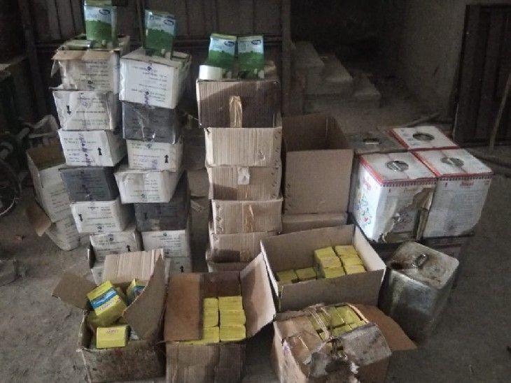 Jaipur Fake Ghee Factory; CMHO Raid At Saras & Krishna Brands Factory ...