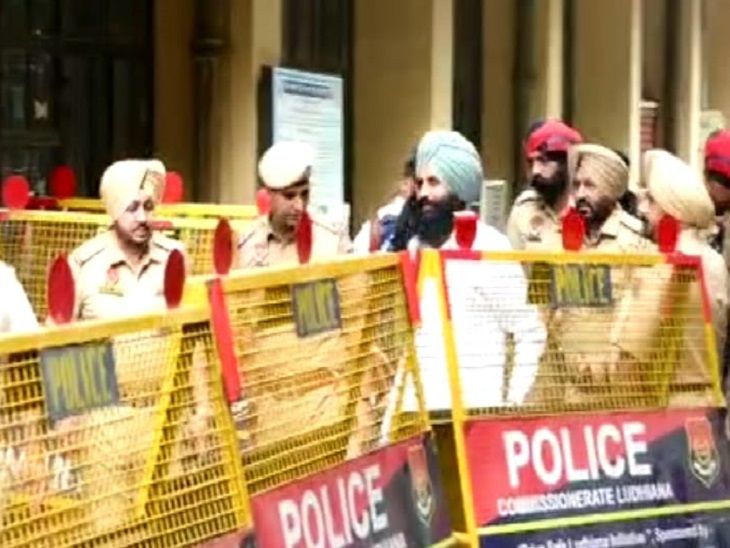Former MLA Bains's appearance today, there was a clash with supporters ...