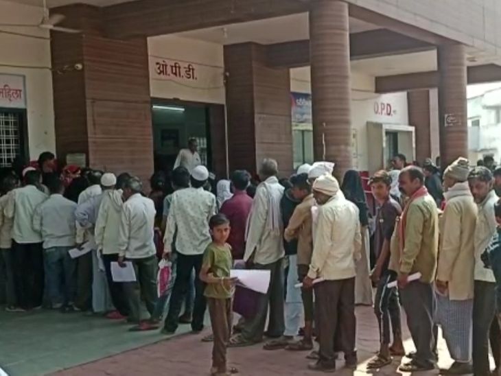 Patients and their relatives upset due to having only one slip counter ...