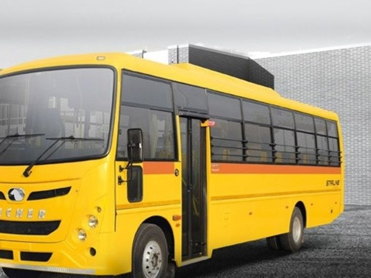 RPS school bus in Narnaul, glass broken, driver-conductor assaulted ...