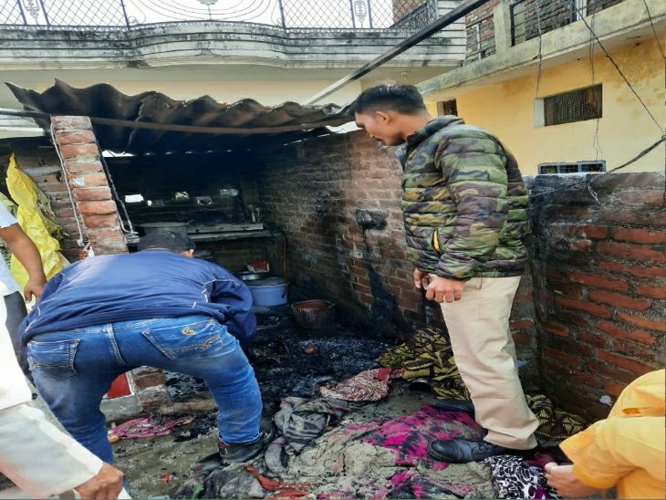 The guests saved their lives by running away, the fire team got control