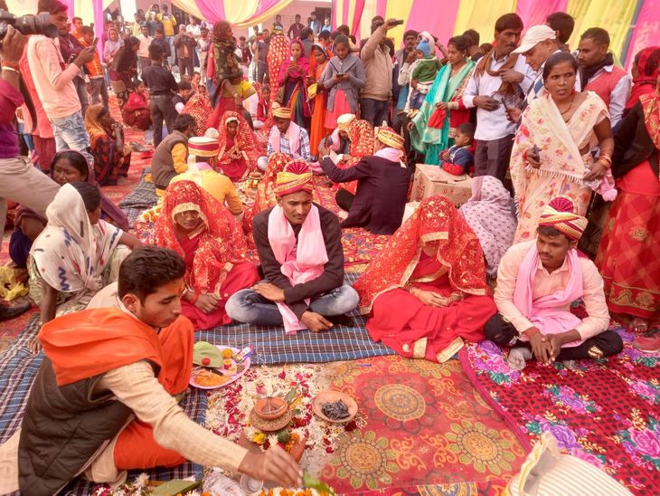 123 couples took seven rounds, MLA blessed married couples