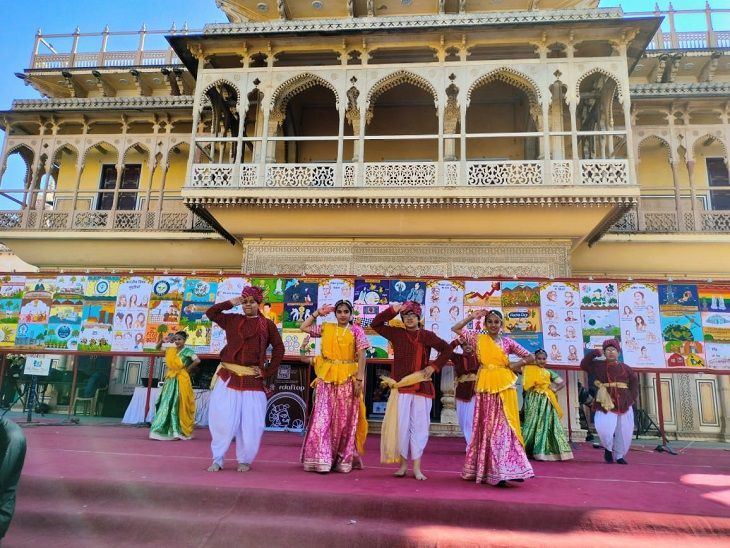 Jaipur (Rajasthan) Big Events; City Palace Phad Painting Rangila ...