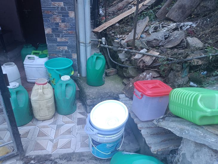 shimla news water crisis, water supply, igmc shimla, kufari शिमला