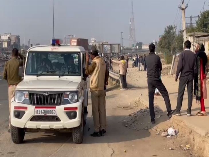NH-21 blocked for some time, second shift exam from 2 pm