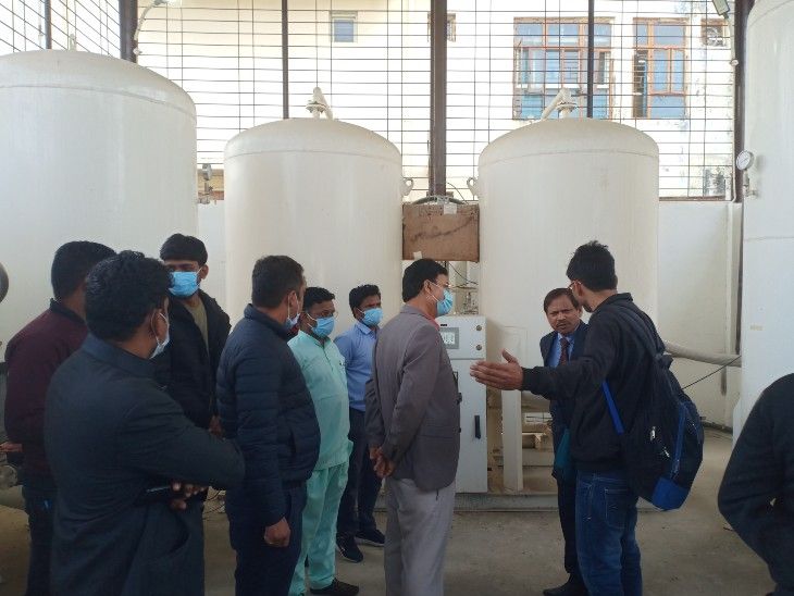Mockdrilled and saw arrangements for oxygen plant and isolation wards ...