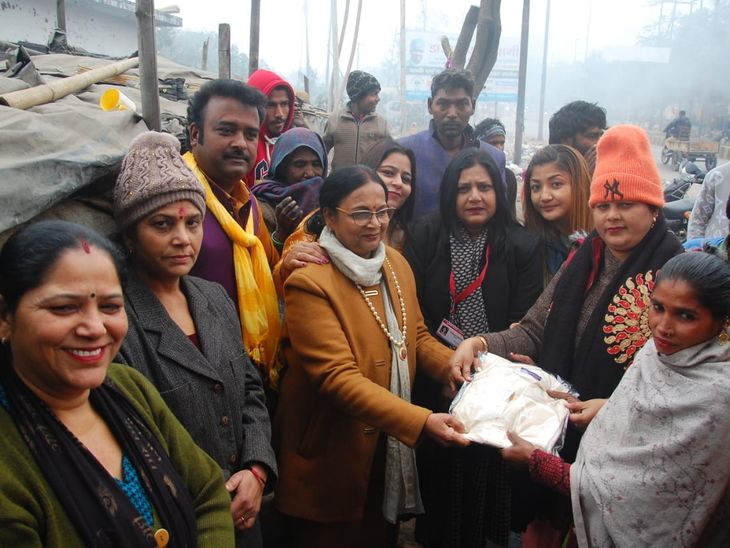 The chairperson said - Help the needy people in Sheetlahar, distribute ...