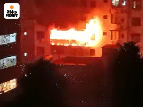 The accident occurred due to the explosion of a gas cylinder, efforts ...