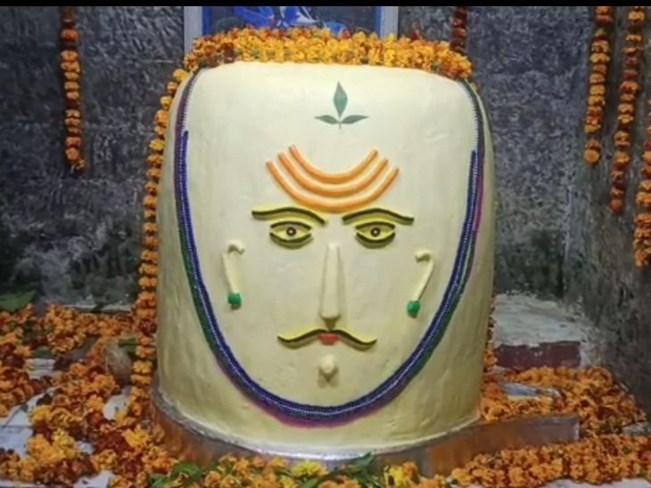 Mandi Baba Bhootnath Mahadev Decorated as Mahakaleshwar of Pondicherry ...