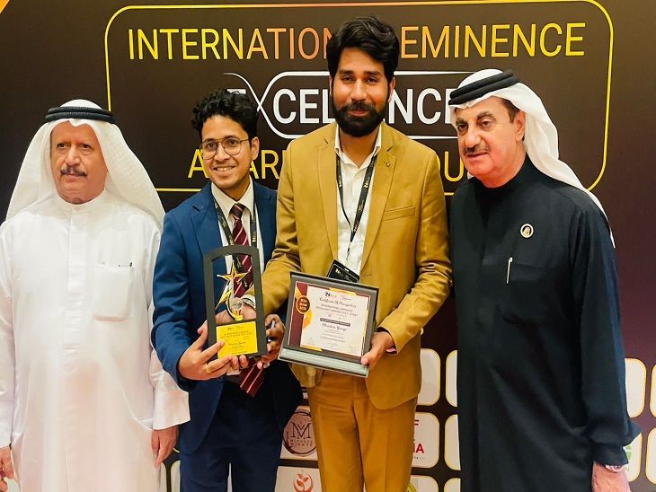 Jaipur's Rohit Sharma received the 'Emerging CEO of the Year' award in ...