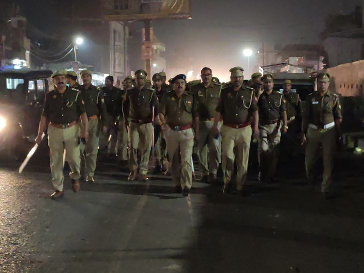 PAC marched with the force of three police stations, CO said - strong ...