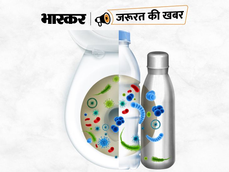 Water Bottle Bacteria Reason Explained Pani Ki Bottle Ko Kaise Saaf