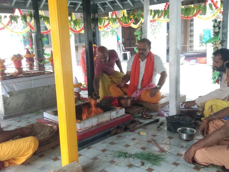 Yagya Ritual Purnahuti with Vankal Mata Temple open, Devotees thronged ...