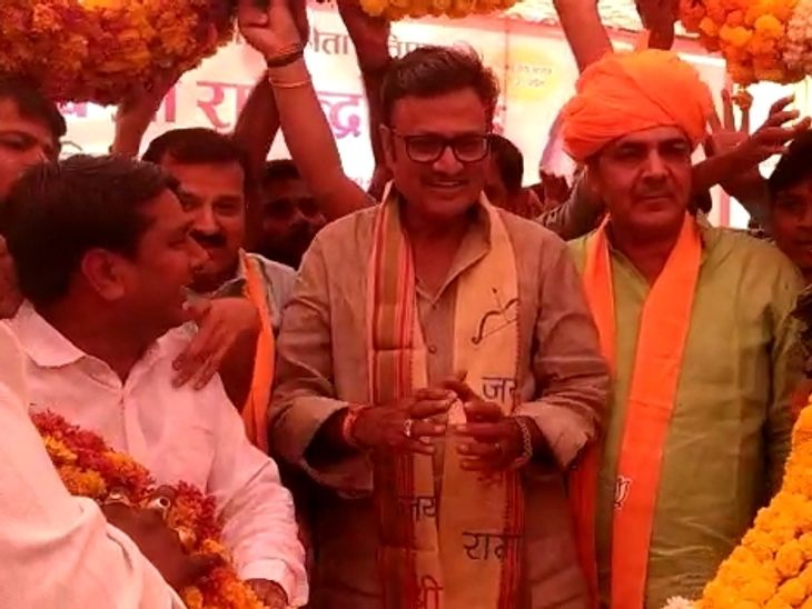 Workers welcomed Rathore, participated in blood donation camp organized ...