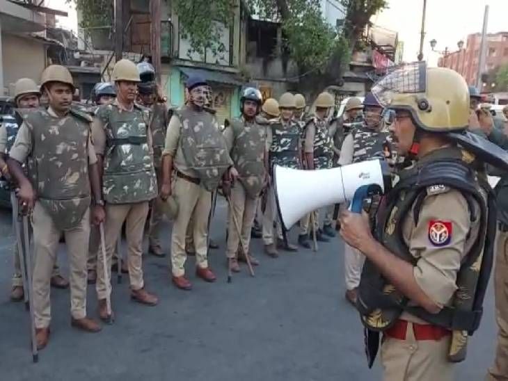 Police teams deployed in sensitive areas, intelligence took moment by ...