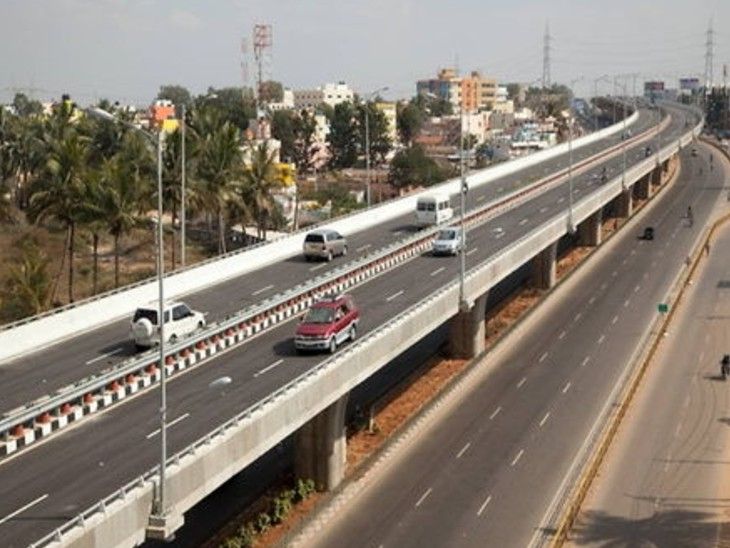 The traffic load in Lashkar is high, so the elevated road will be made ...