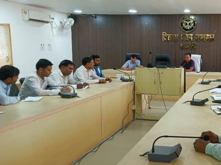 Boundary walls and tiles are being installed in schools under Project