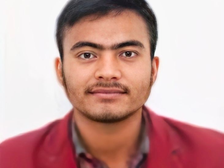 Kunal Kumar became the district topper by getting 97.20 percent marks ...