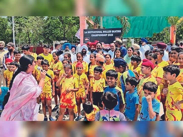 Roller Skating Championship organized at Sports Complex Mohali
