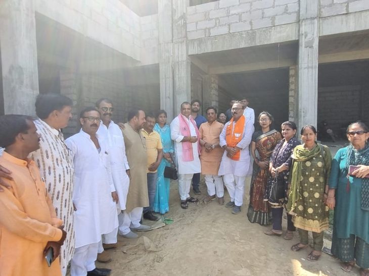 Agriculture Minister, MP, MLA, District President saw the development ...