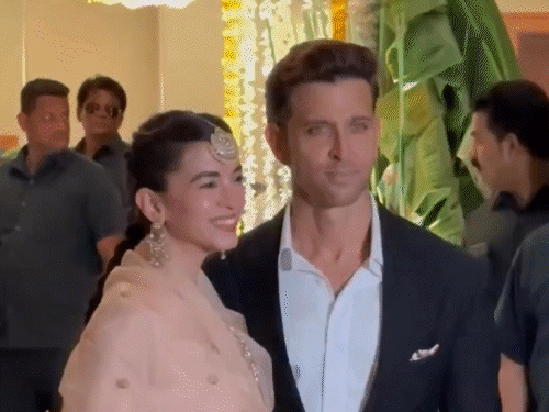 Madhu Mantena Wedding Reception; Hrithik Roshan Girlfriend Saba Azad ...