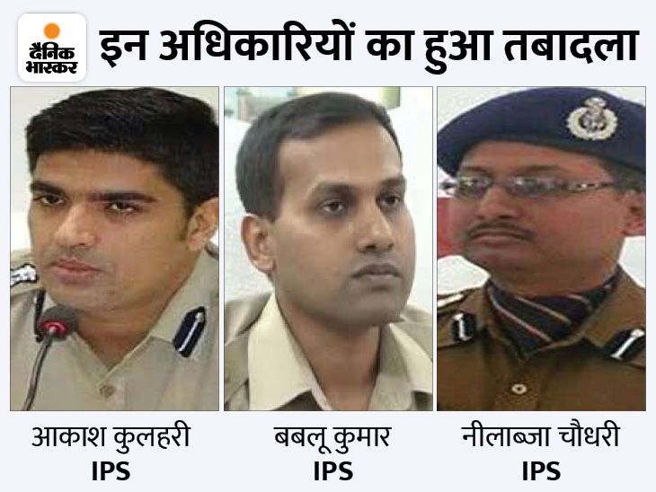In uttar Pradesh police transfer of eight ips Officers of Lucknow ...