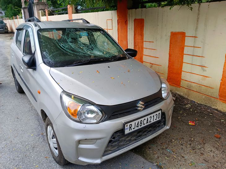 The car owner came to know about the incident in the morning, the ...