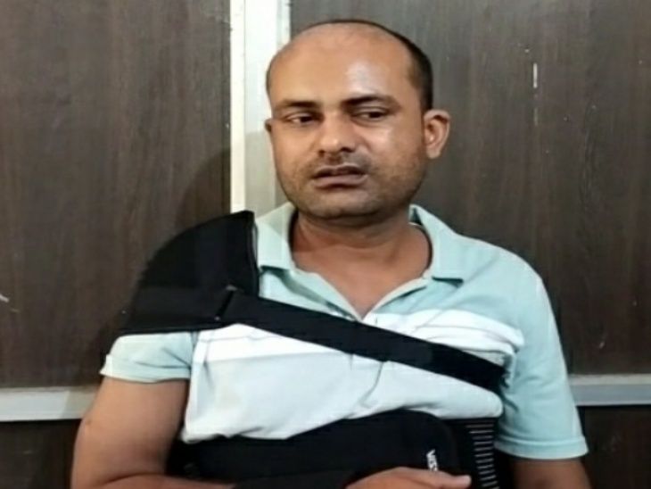 There was an argument when the bike collided, when the police arrived