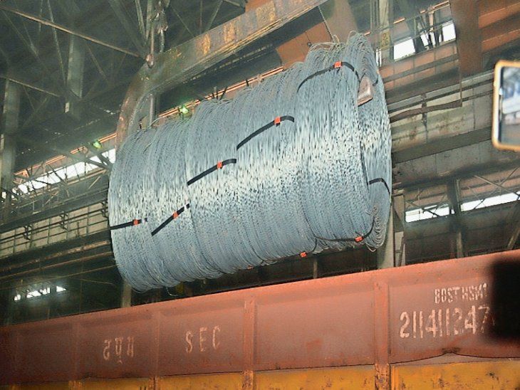 Target of producing 100 racks of steel every month, backward due to ...