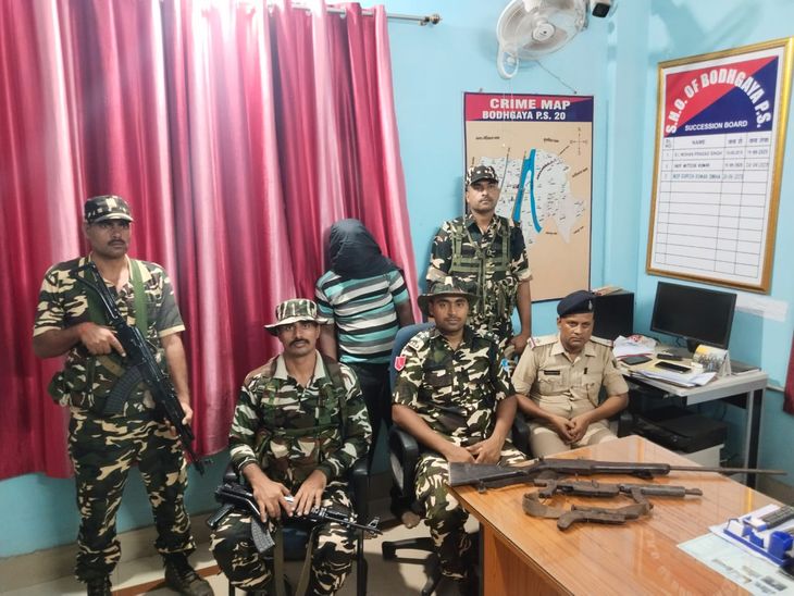 Criminal arrested with weapons in joint operation of SSB and police