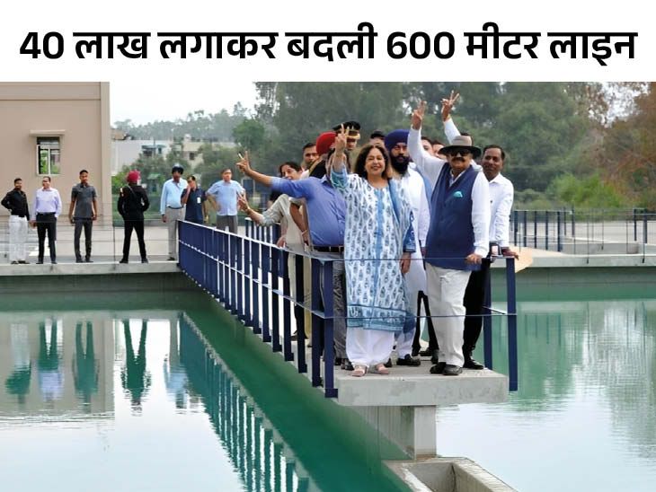 Chandigarh water supply update Chandigarh kajauli Water update