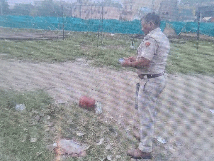 Gas cylinder Fire Panipat; Krishanpura Choki Incharge| ASI Parmod Kumar ...