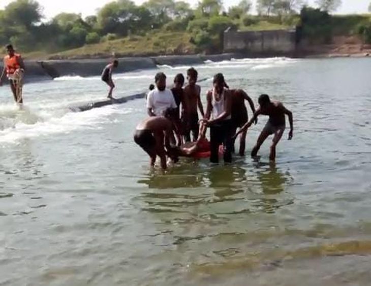 A young man who went to bathe in the river with friends died due to ...