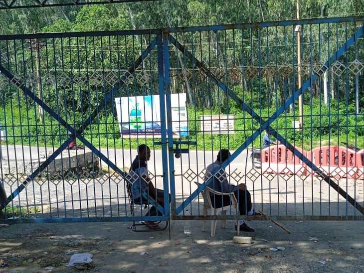 Dodhar gate of NTPC Rihand in Sonbhadra closed due to Corona period ...