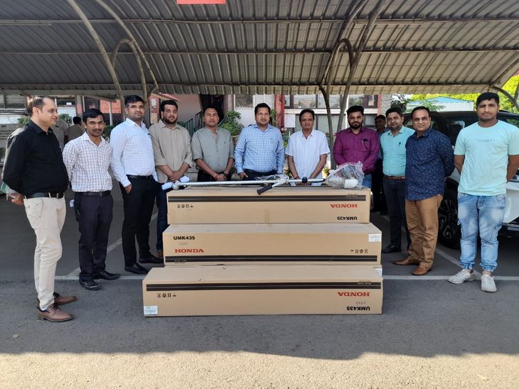 10 new bush cutters have joined the Municipal Corporation's fleet, now ...