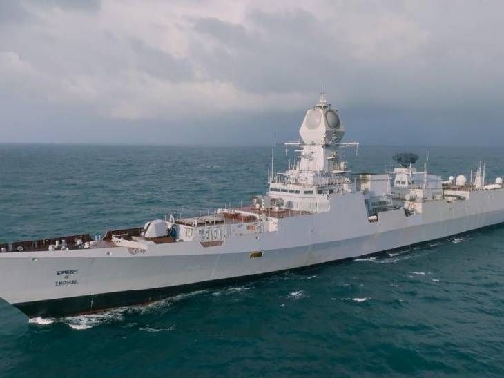 Navy gets guided missile destroyer INS Imphal