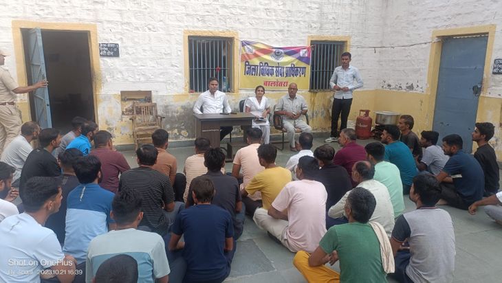 Inspected the prison and took information about the arrangements from ...