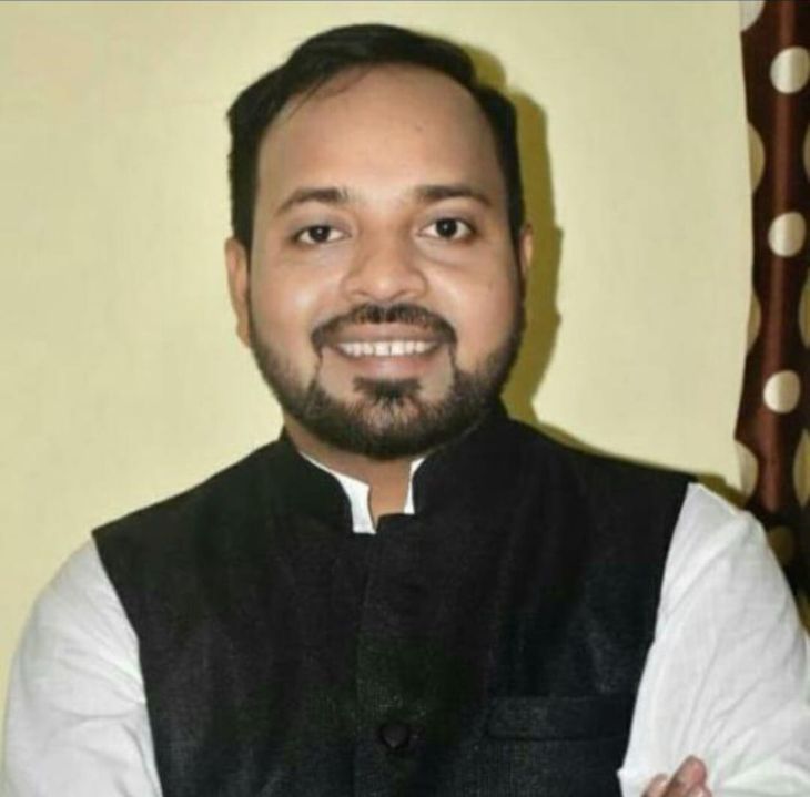 BJP made Deepesh Sahu its candidate from Bemetara. | भाजपा ने बेमेतरा से दीपेश साहू को बनाया उम्मीदवार - Bemetara News | Dainik Bhaskar