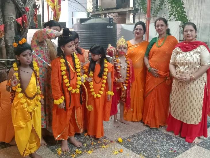Ram Vijay Rath Yatra started in Trilanga Colony, Bhopal | भोपाल के ...