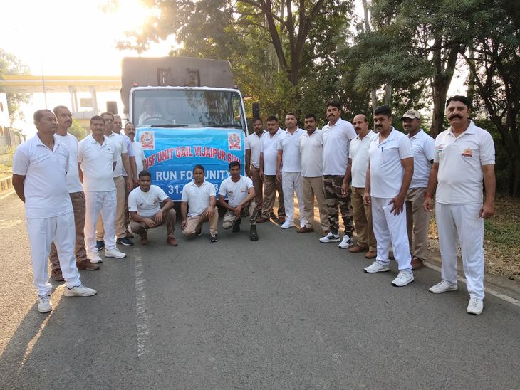 GAIL CISF unit soldiers took the oath of unity and integrity