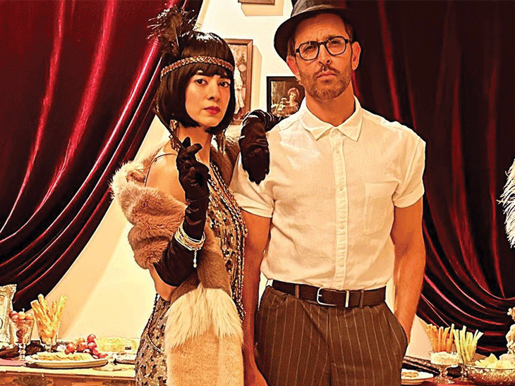 HrithikSaba at Pashmina Roshan's birthday party, Rajesh Roshan also